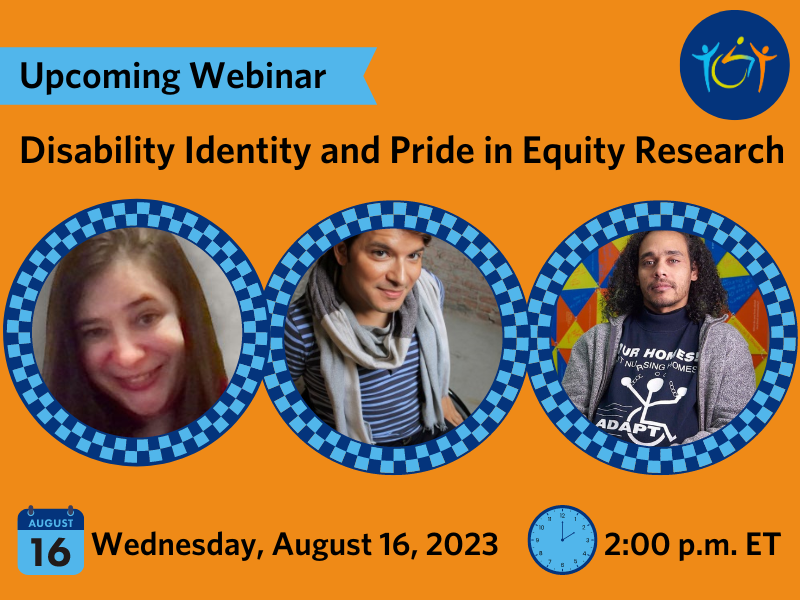 Disability Identity and Pride in Equity Research webinar