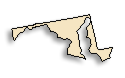 map of Maryland