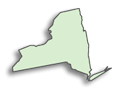 map of New York